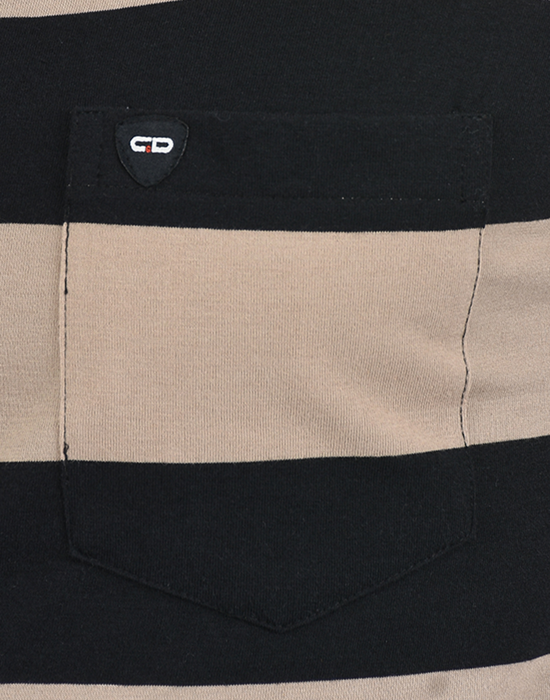Cloak & Decker by Monte Carlo Men Striped Multicolor T-Shirt (Pack of 2)